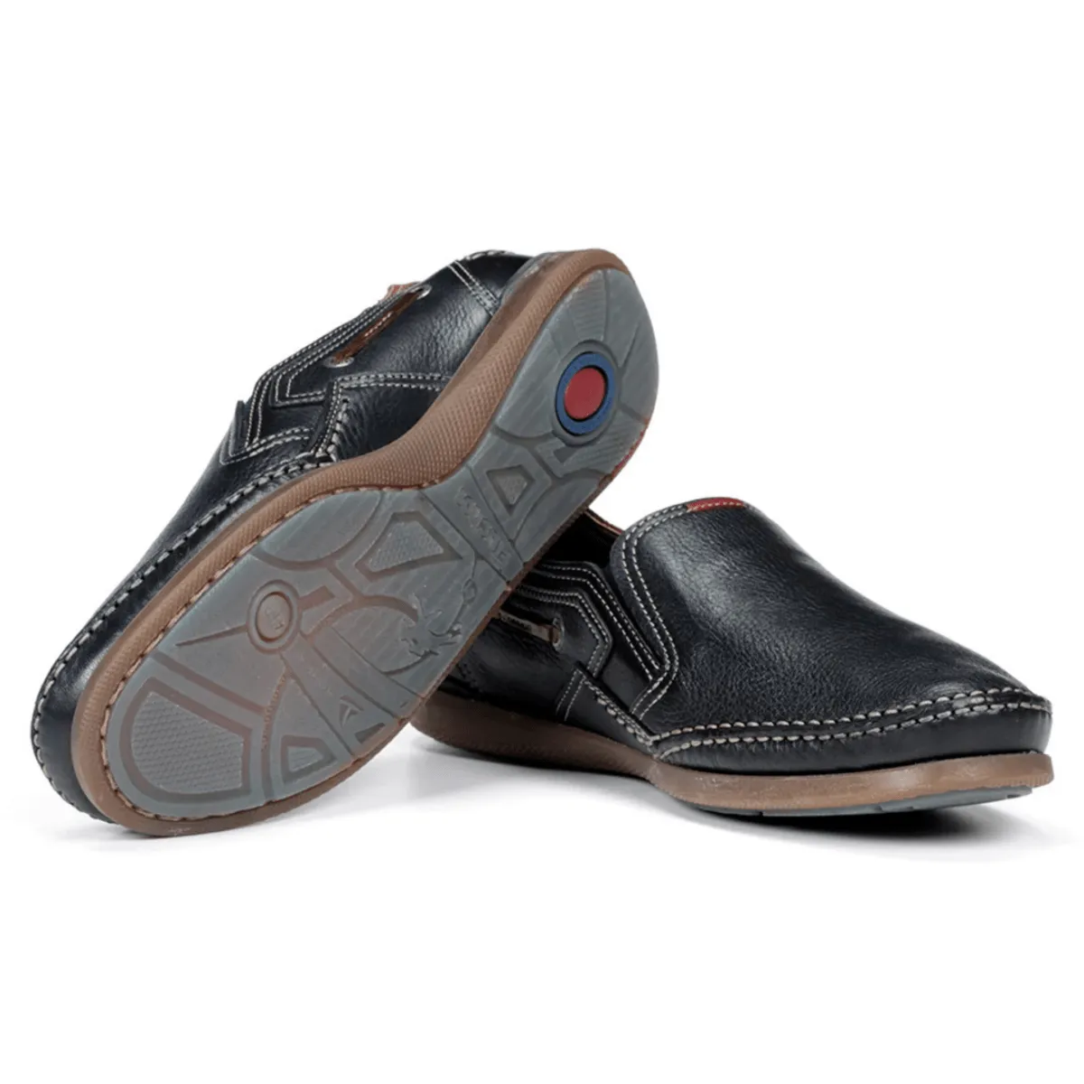 Fluchos Men's Mariner Dark Blue Leather
