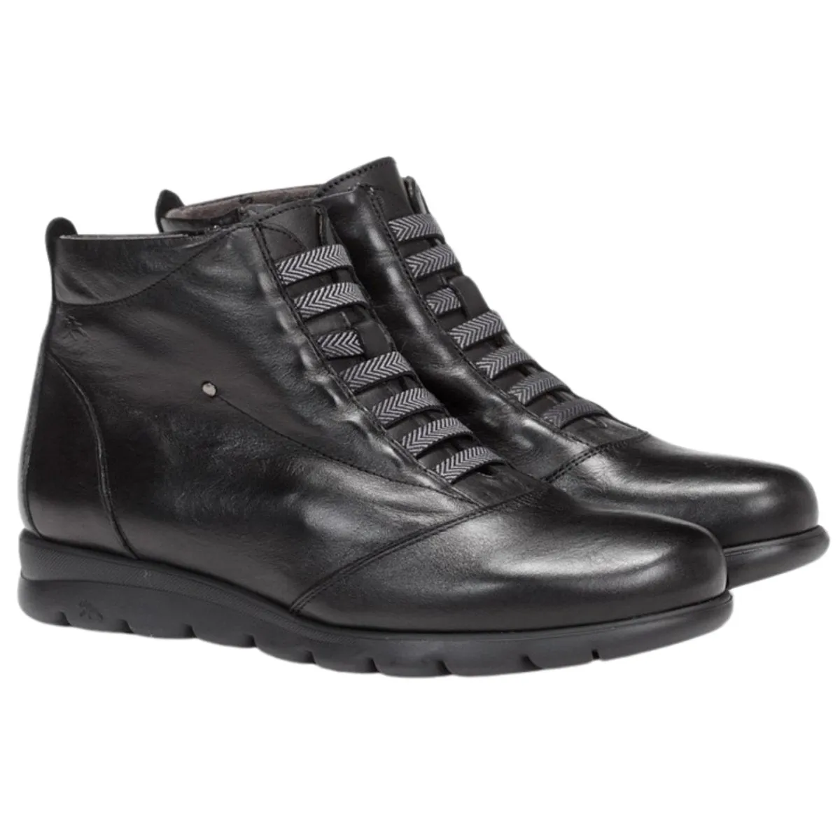 Fluchos Women's Susan Sugar Negro Leather