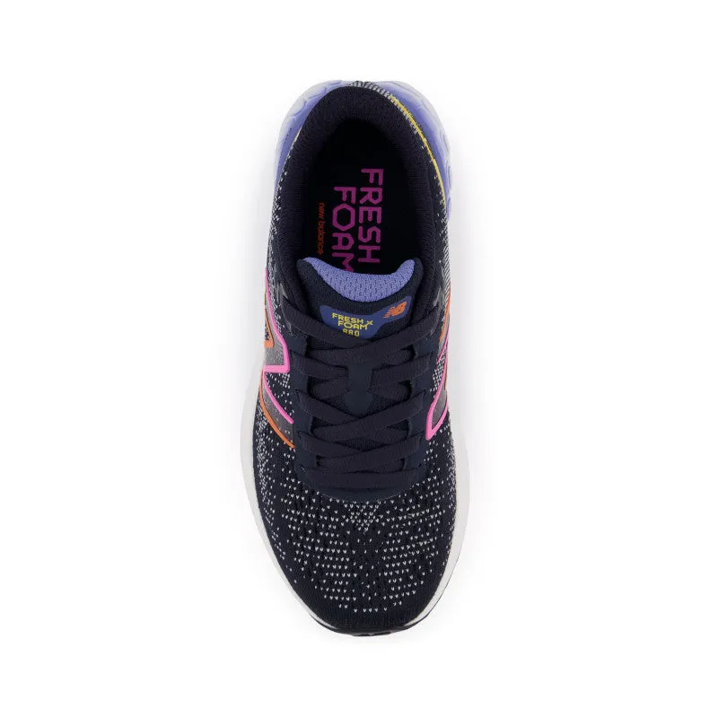Fresh Foam X 880v12 - Eclipse with Navy - Kids