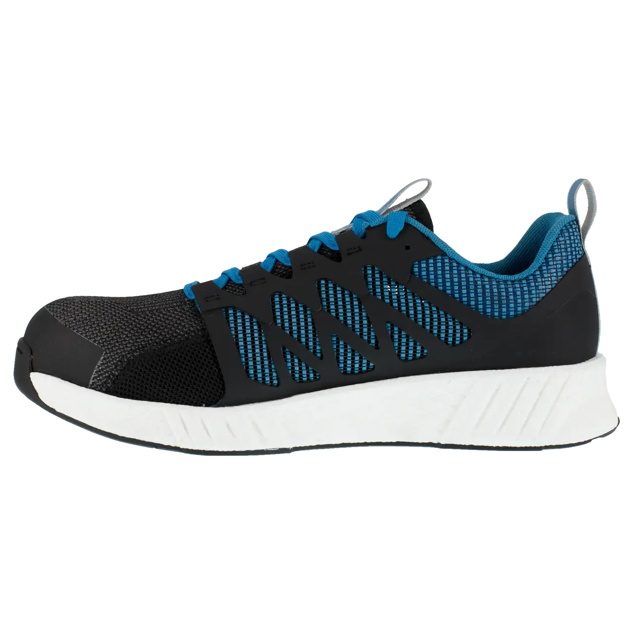 Fusion Flexweave? Composite-Toe Athletic Work Shoe Black/Blue