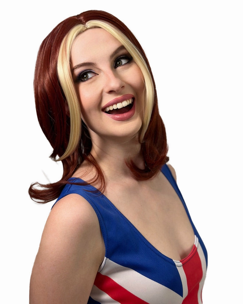 Ginger Music Diva Short Auburn Wig