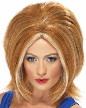 Ginger Spice Short Orange Wig