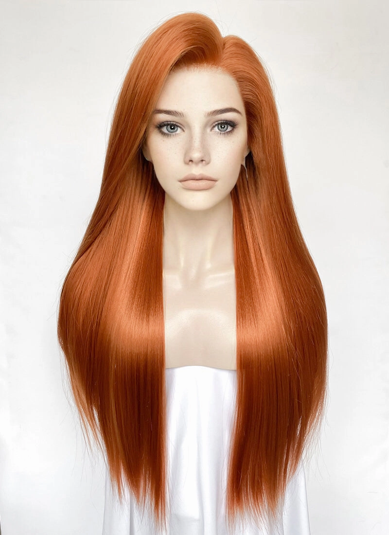 Ginger Straight Lace Front Synthetic Wig LFK5558