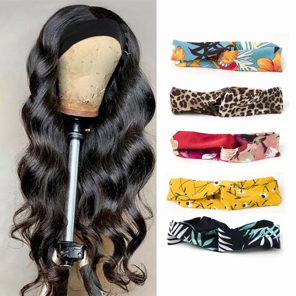 Glueless Headband Wig Virgin Human Hair Body Wave
