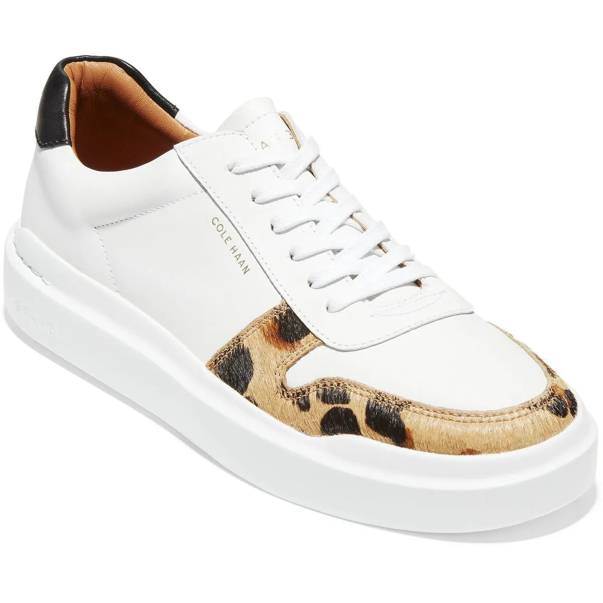 GrandPro Rally Womens Leather Calf Hair Athletic and Training Shoes