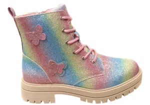 Grosby Freya Girls Kids Comfortable Ankle Boots Grosby Shoes