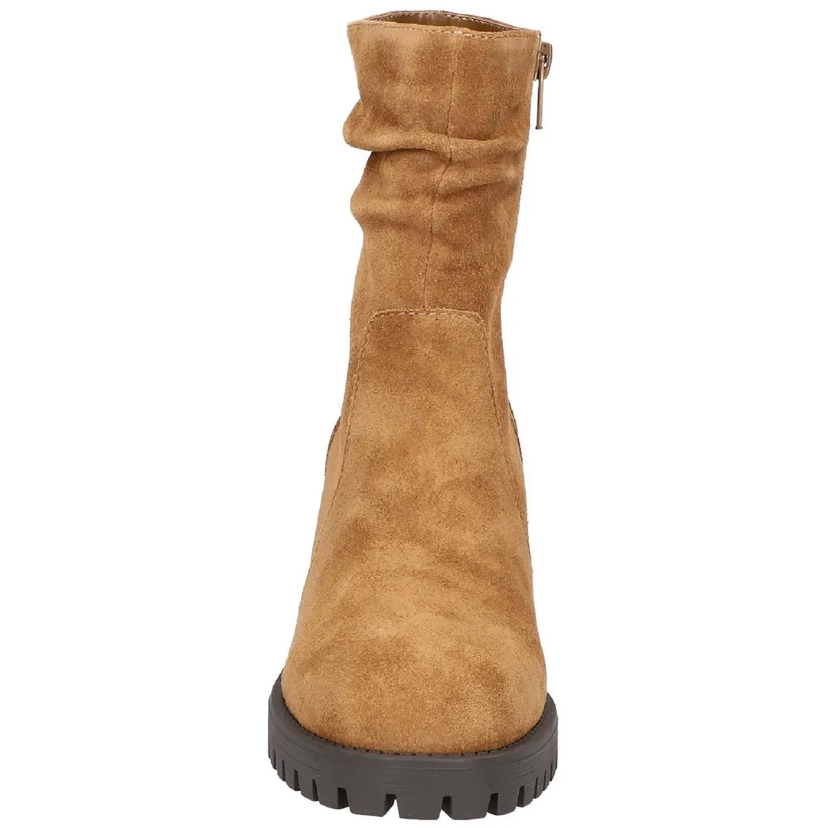 Hattie Womens Faux Suede/Leather Casual Ankle Boots