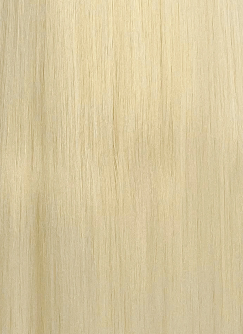 Hazbin Hotel Lilith Light Blonde Yaki Straight Lace Front Synthetic Wig LF6071