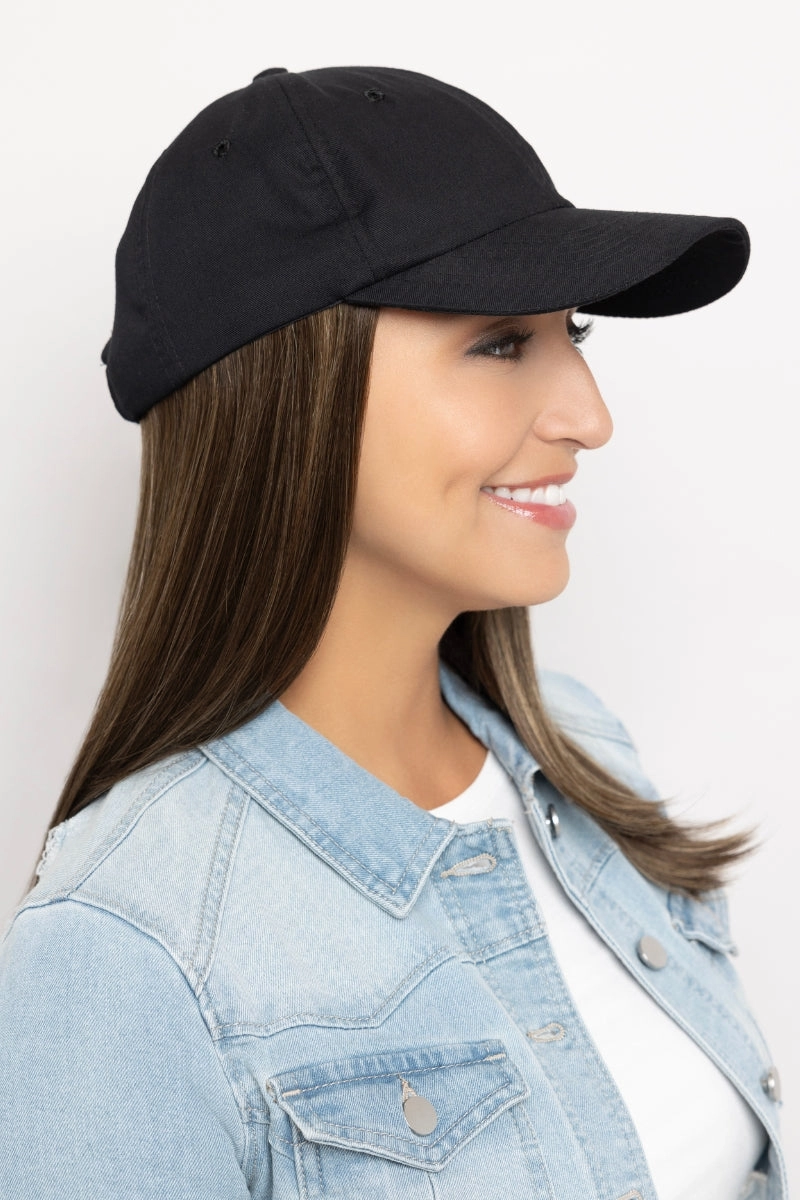 Henry Margu Wigs_ & Hat - Long Hat Black (#8271)
