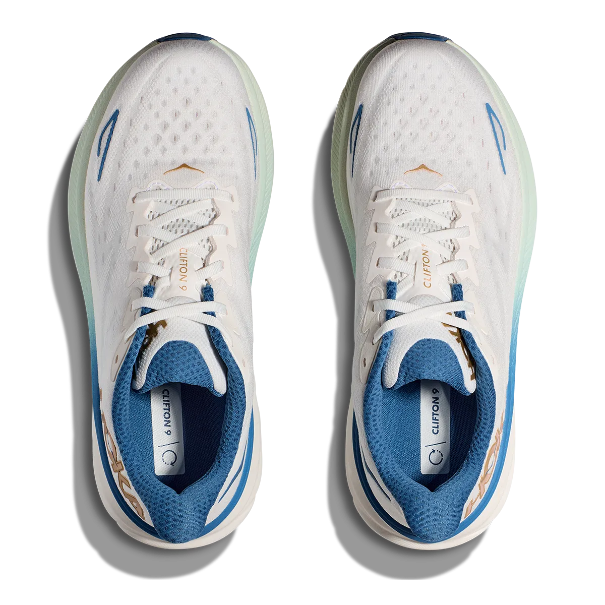 Hoka Clifton 9 - Frost - Gold