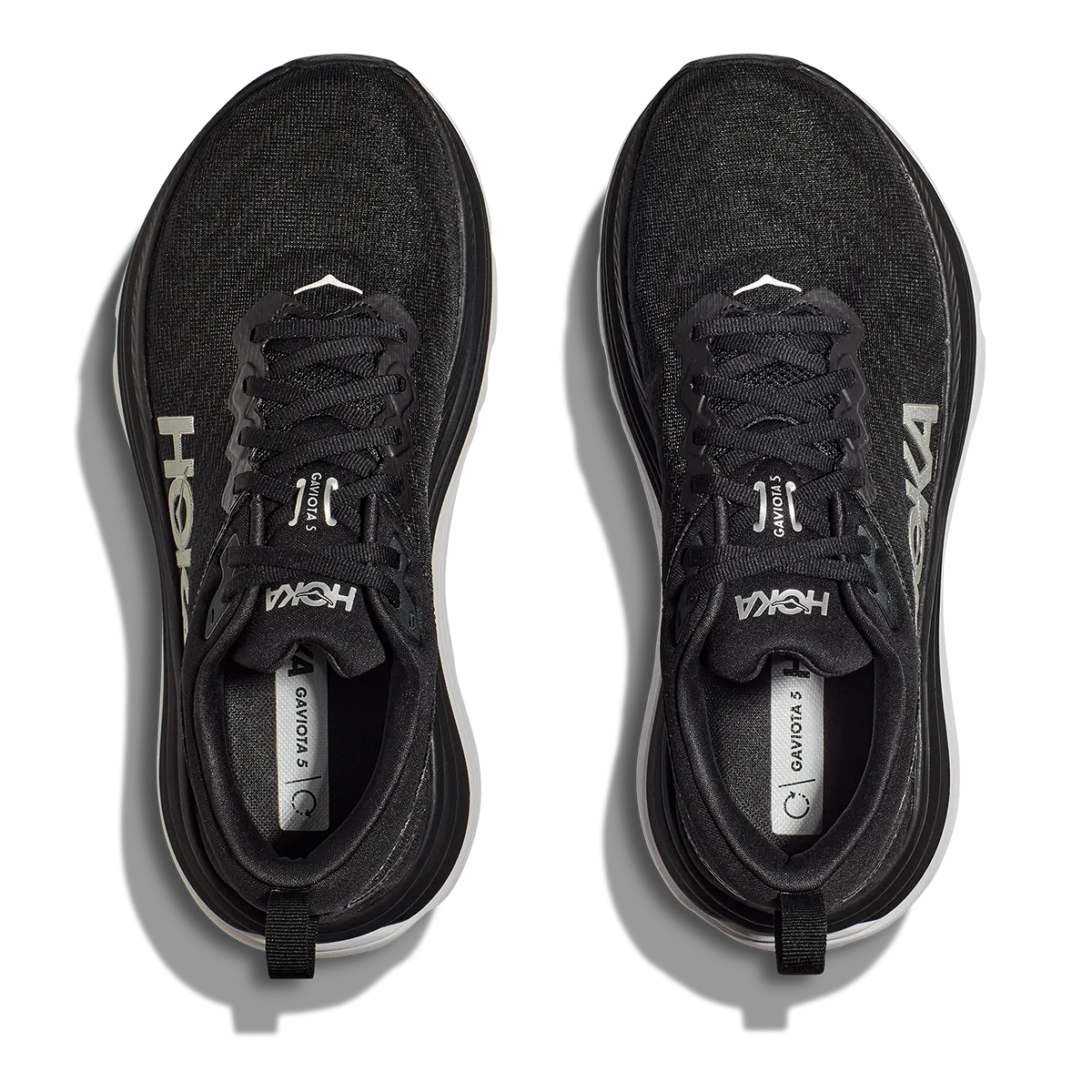 Hoka Gaviota 5 - Black - White