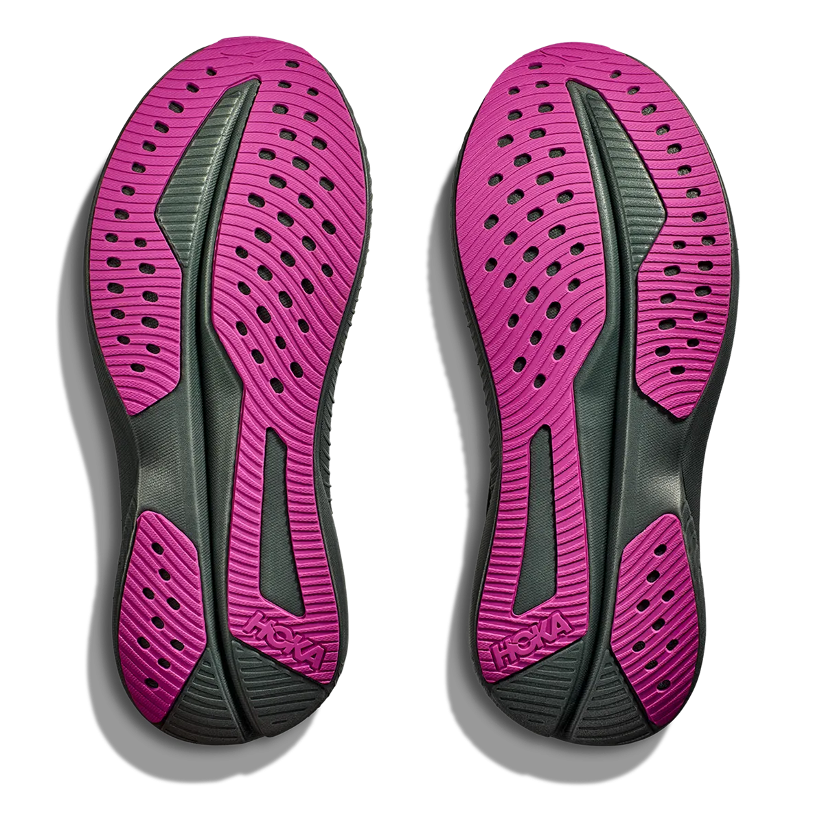 Hoka Mach 6 - Black - Fuchsia