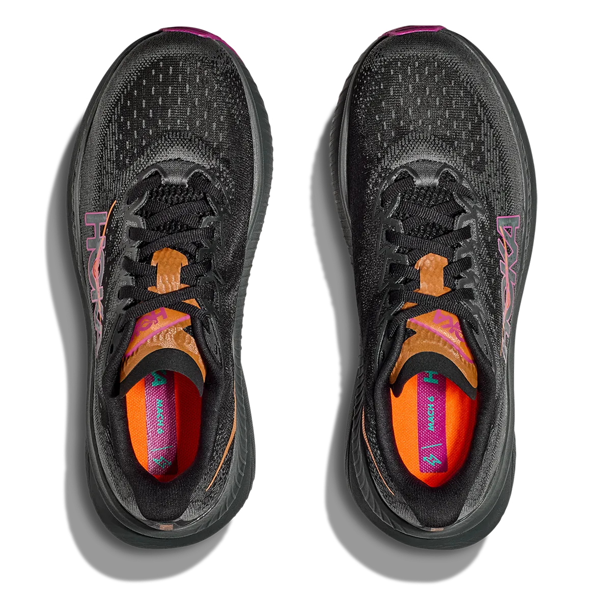 Hoka Mach 6 - Black - Fuchsia