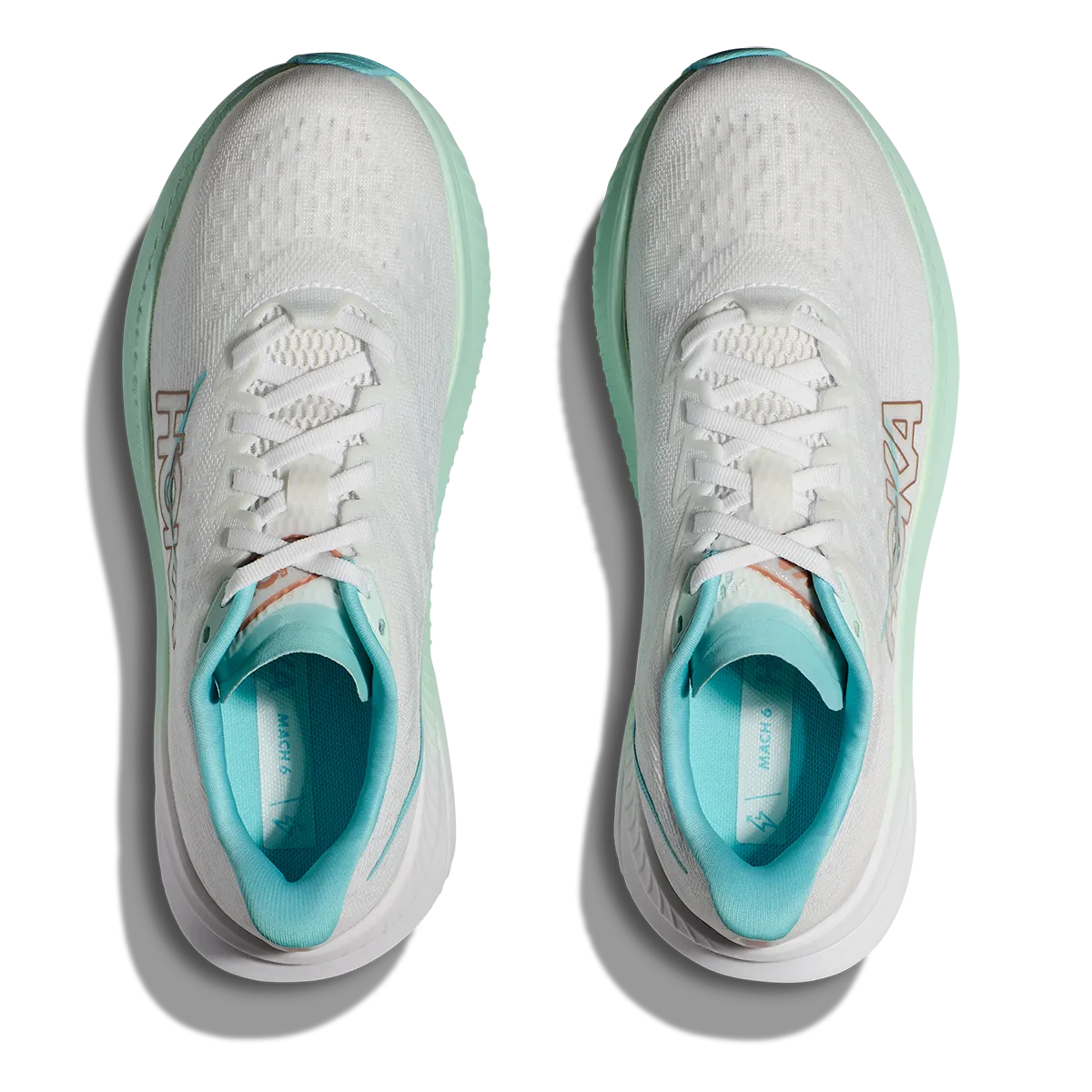 Hoka Mach 6 - Frost - Rose Gold