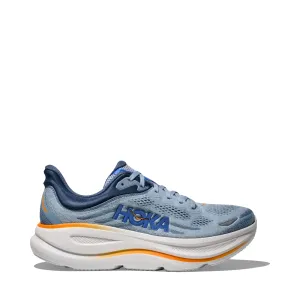 Hoka Men's Bondi 9 Sneaker in Drizzle/Downpour