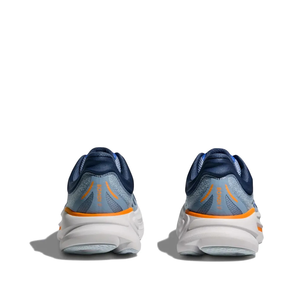 Hoka Men's Bondi 9 Sneaker in Drizzle/Downpour