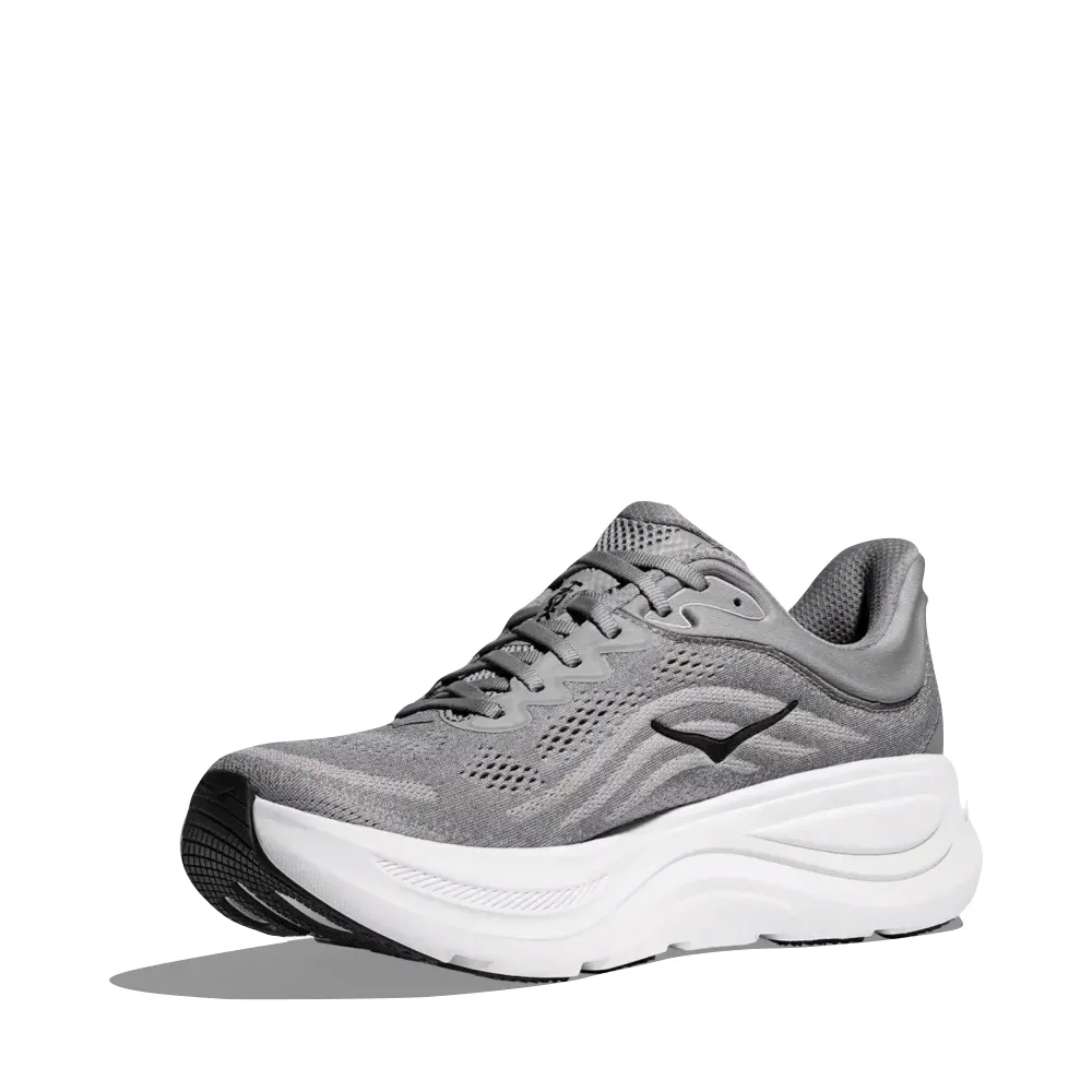 Hoka Men's Bondi 9 Sneaker in Galactic Grey/Stellar Grey