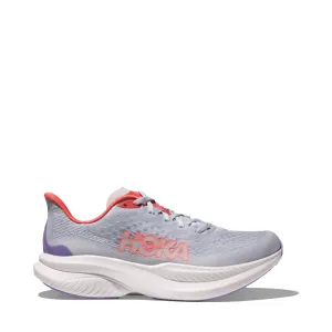 Hoka Women's Mach 6 Sneaker in Pale Dusk/Gull