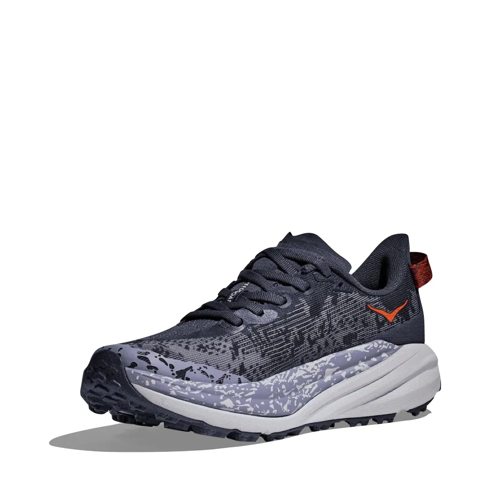 Hoka Women's Speedgoat 6 Sneaker in Nautical Dusk/Sea ice
