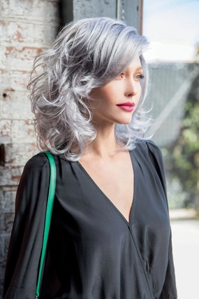 India <br>Synthetic Lace Front with Lace Part Wig