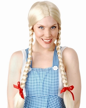 Inga Plaited Blonde Wig