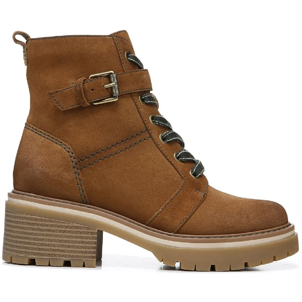 Jac Womens Water Repellent Ankle Combat & Lace-up Boots