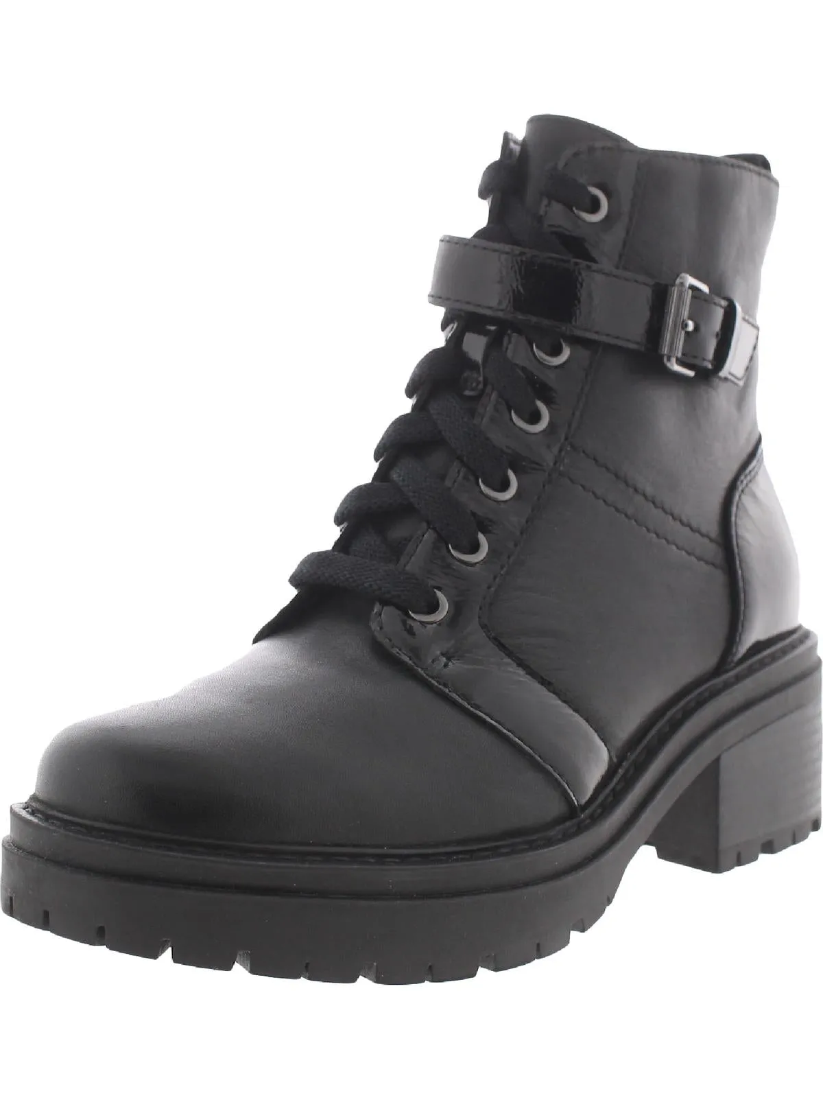 Jac Womens Water Repellent Ankle Combat & Lace-up Boots