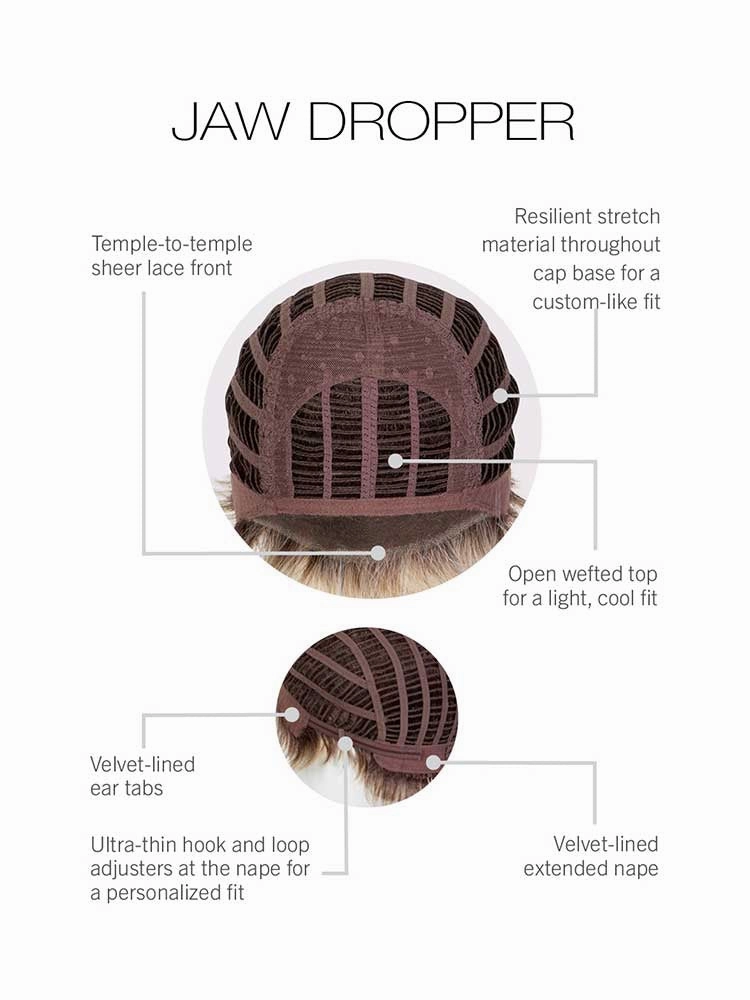 Jaw Dropper wig - Gabor
