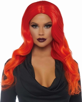 Jessica Long Orange Ombre Wig