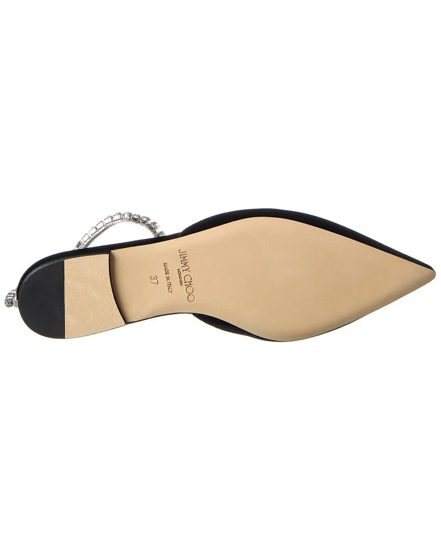 Jimmy Choo Saeda Velvet Flat
