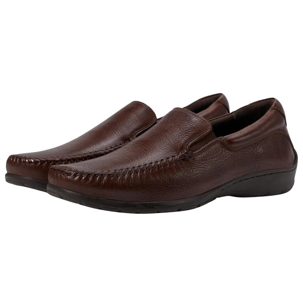 Johnston & Murphy Men's Crawfoord Venitian Mahogany Leather