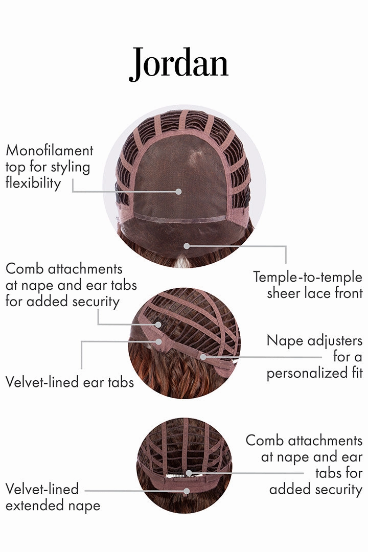 Jordan Wig by Kim Kimble | Heat Friendly Synthetic Hair | Average Cap