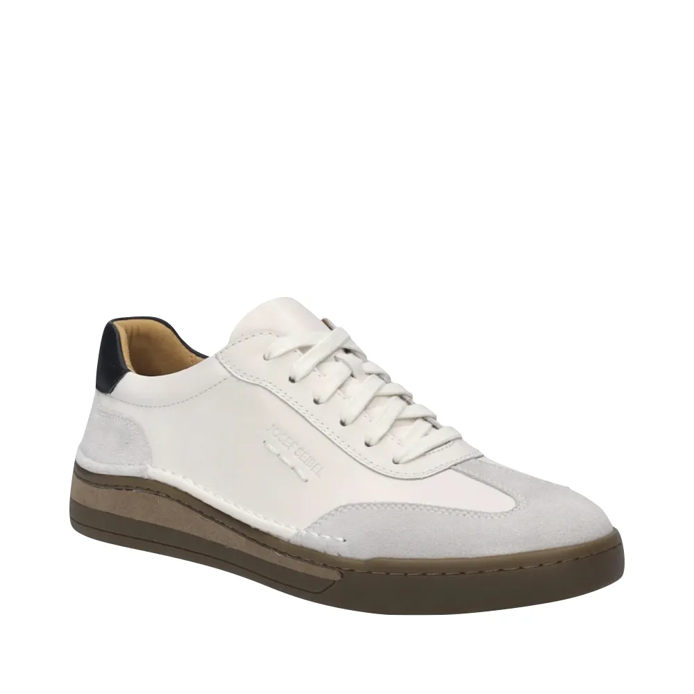 Josef Seibel Men's Cleve 07 Sneaker in White
