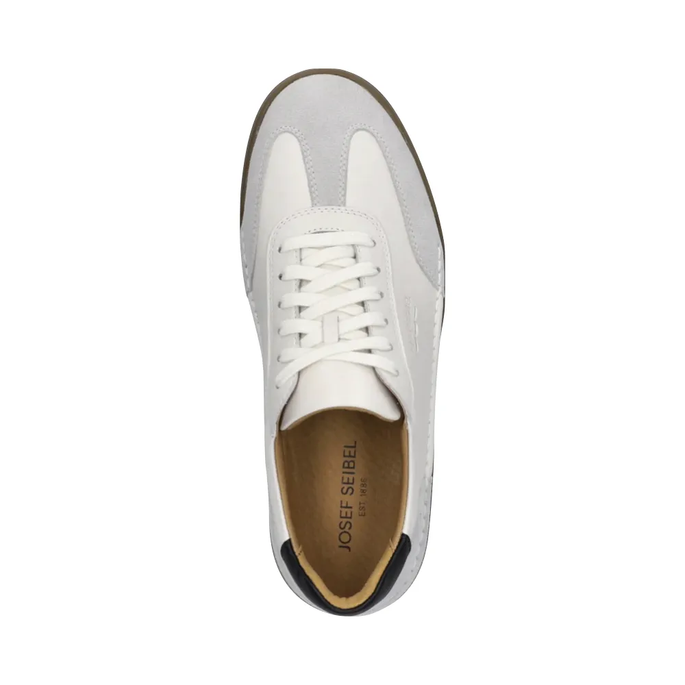 Josef Seibel Men's Cleve 07 Sneaker in White