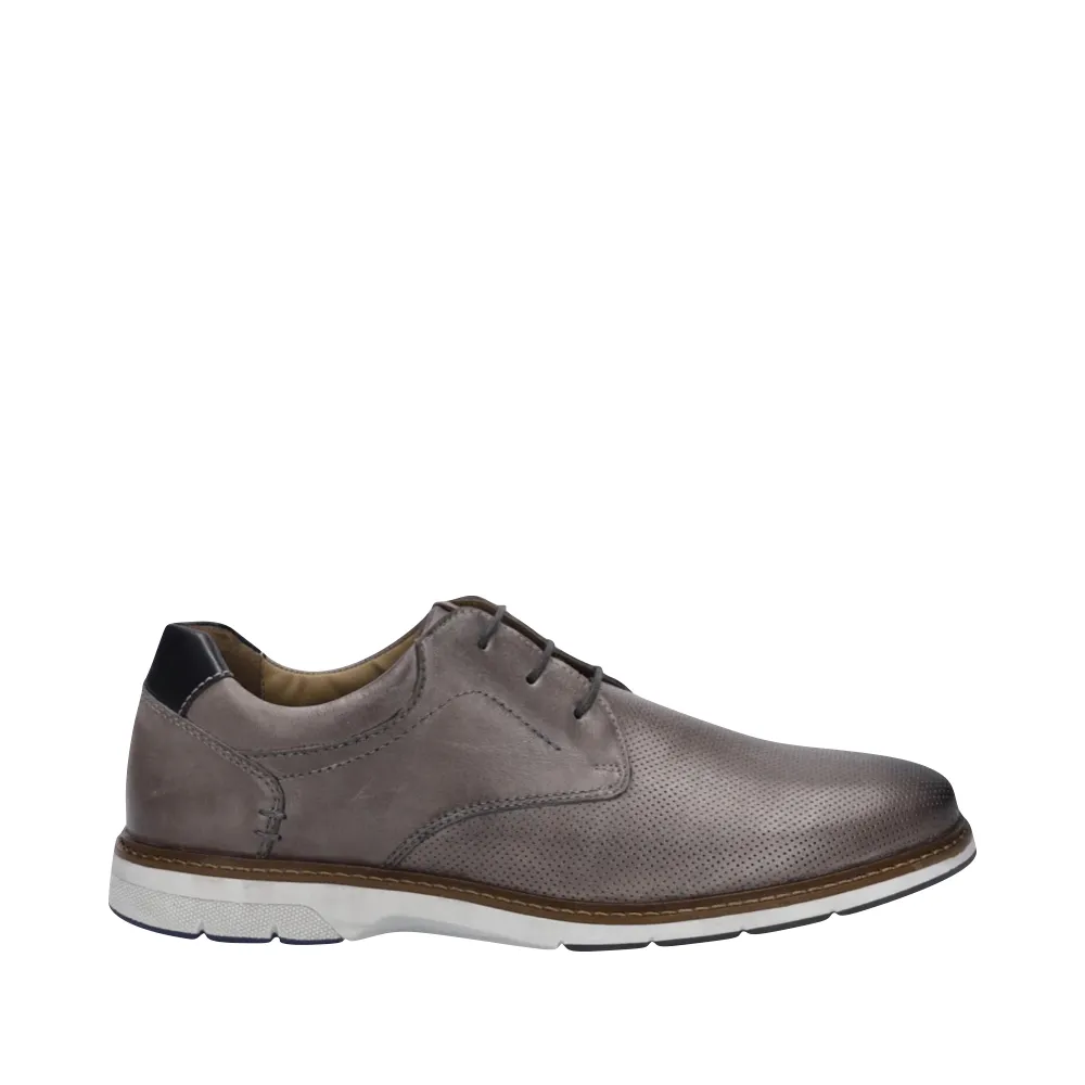 Josef Seibel Men's Stuart 02 Perfed Dress Shoe in Granite