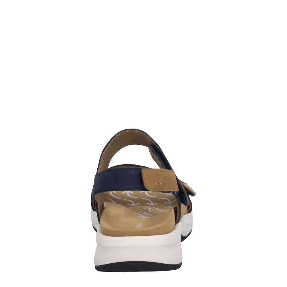 Josef Seibel Women's Estelle 04 Sandal in Ocean Navy