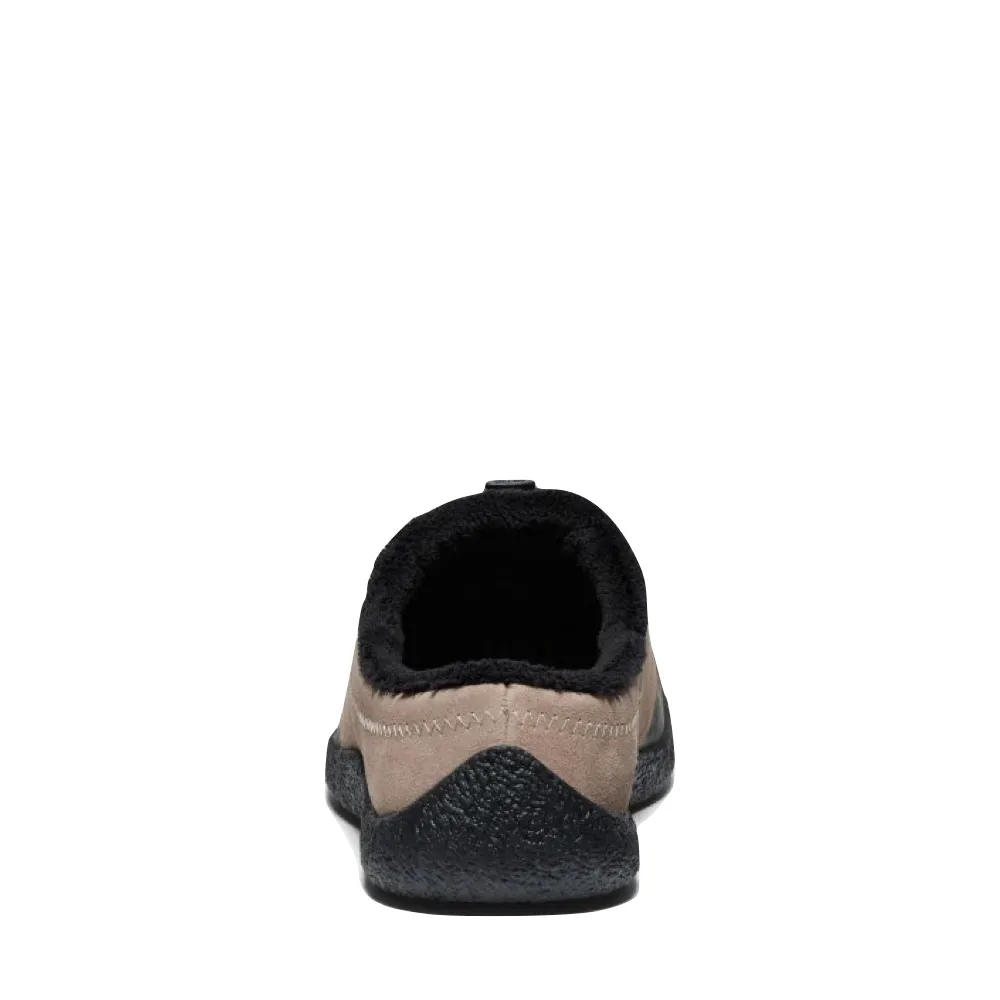 KEEN Men's Howser III Leather Slide in Brindle/Canteen
