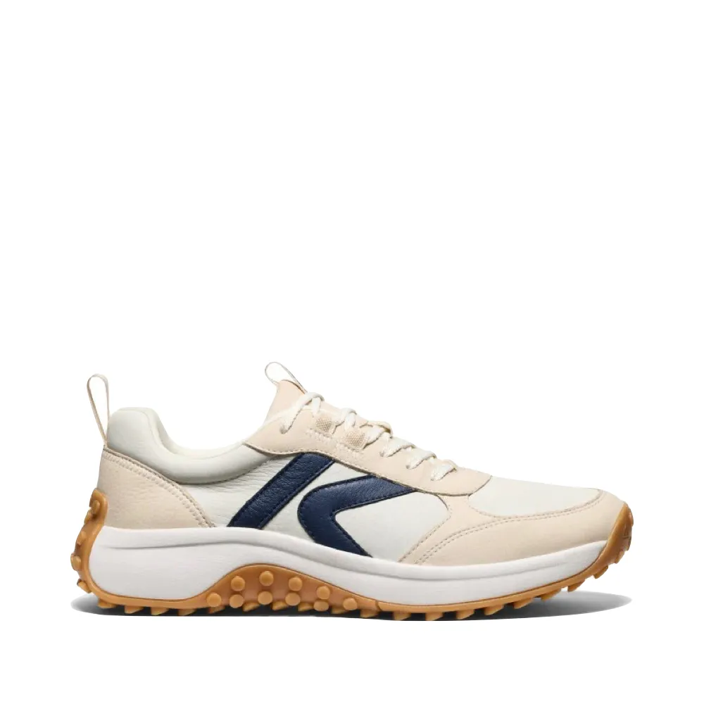 KEEN Men's KS86 Leather Sneaker in Birch/Star White