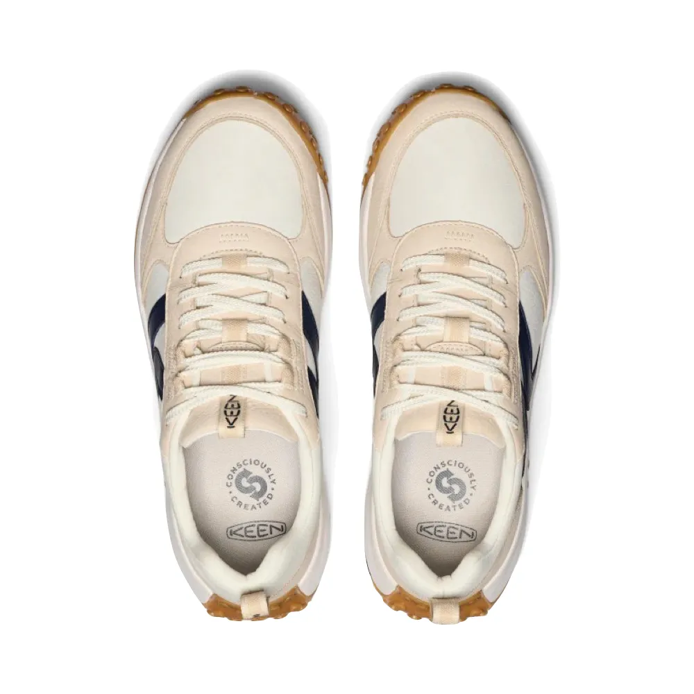 KEEN Men's KS86 Leather Sneaker in Birch/Star White