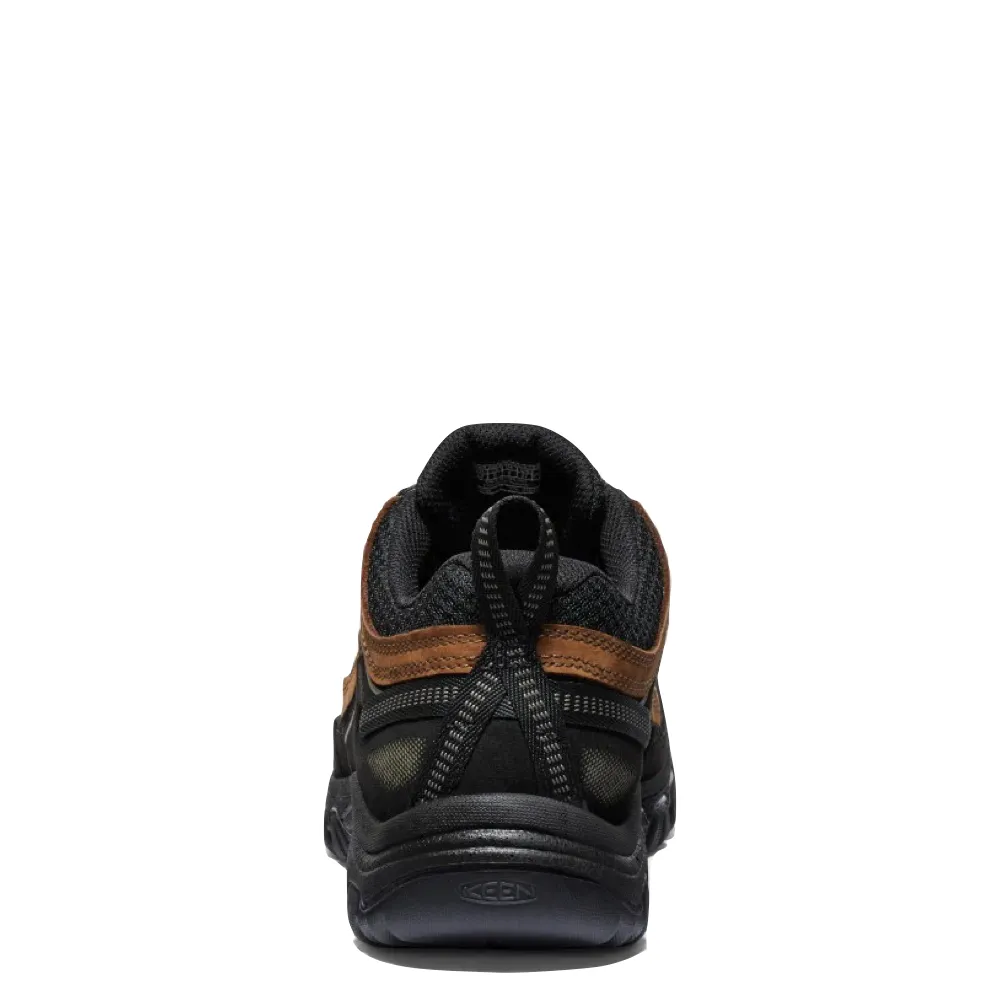 KEEN Men's Targhee IV Vented Hiking Shoe in Bison/Golden Yellow