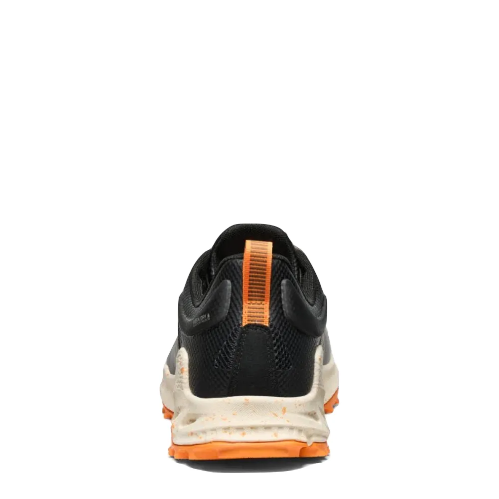 KEEN Men's Zionic Waterproof Hiking Sneaker in Brindle/Bright Marigold