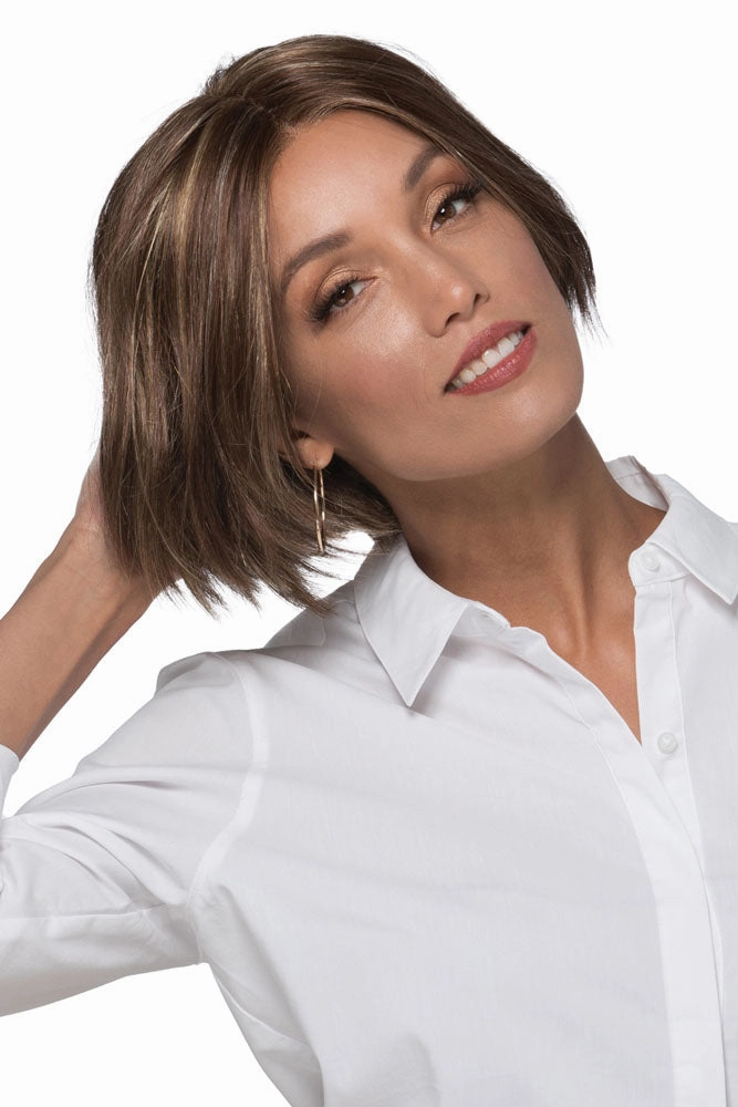 Kennedy <br>Synthetic Mono Top with Lace Front Wig