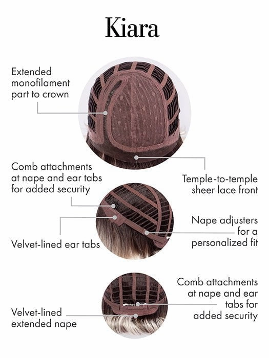 Kiara | Synthetic Lace Front Wig (Mono Part)