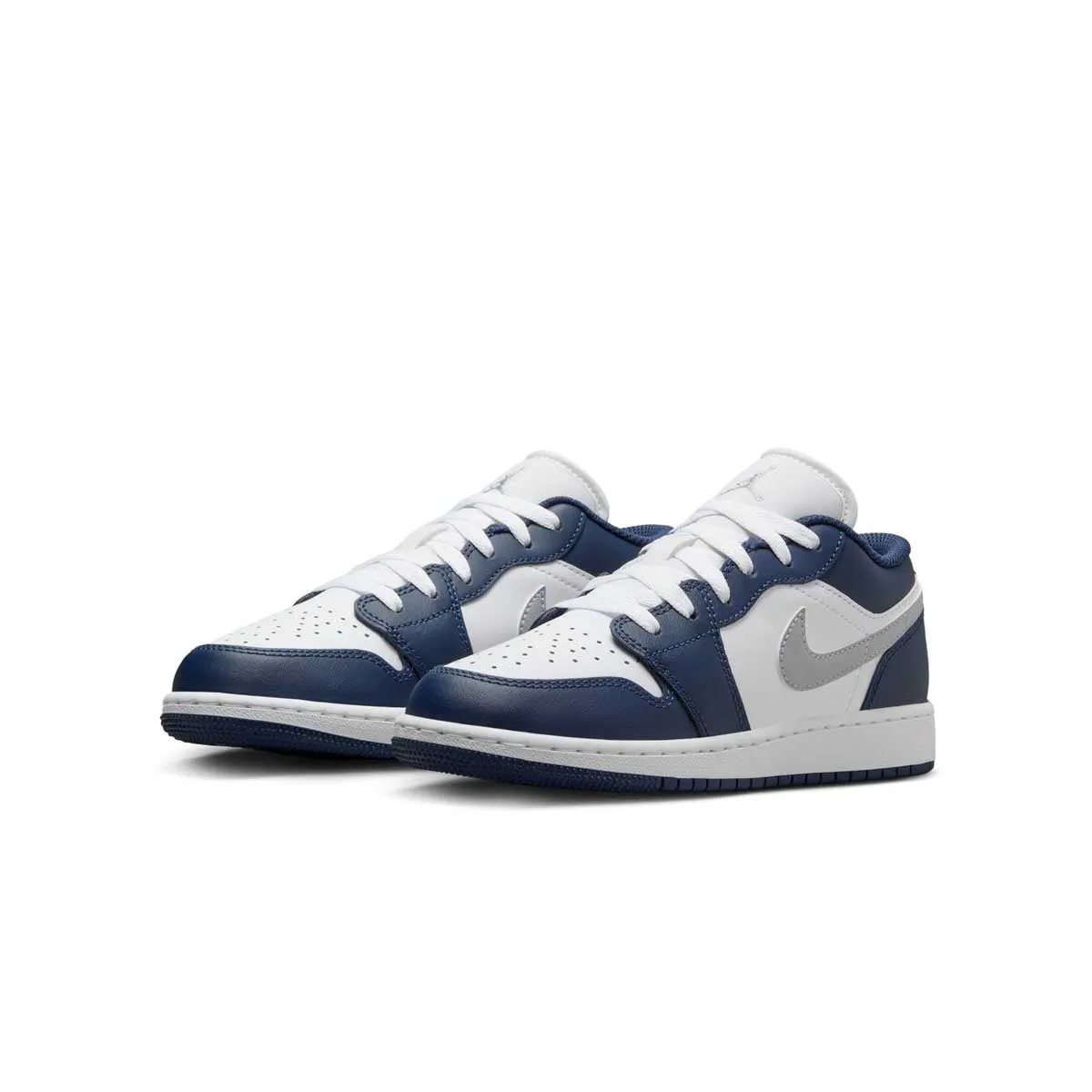 Kids Air Jordan 1 Low 'Midnight Navy White'