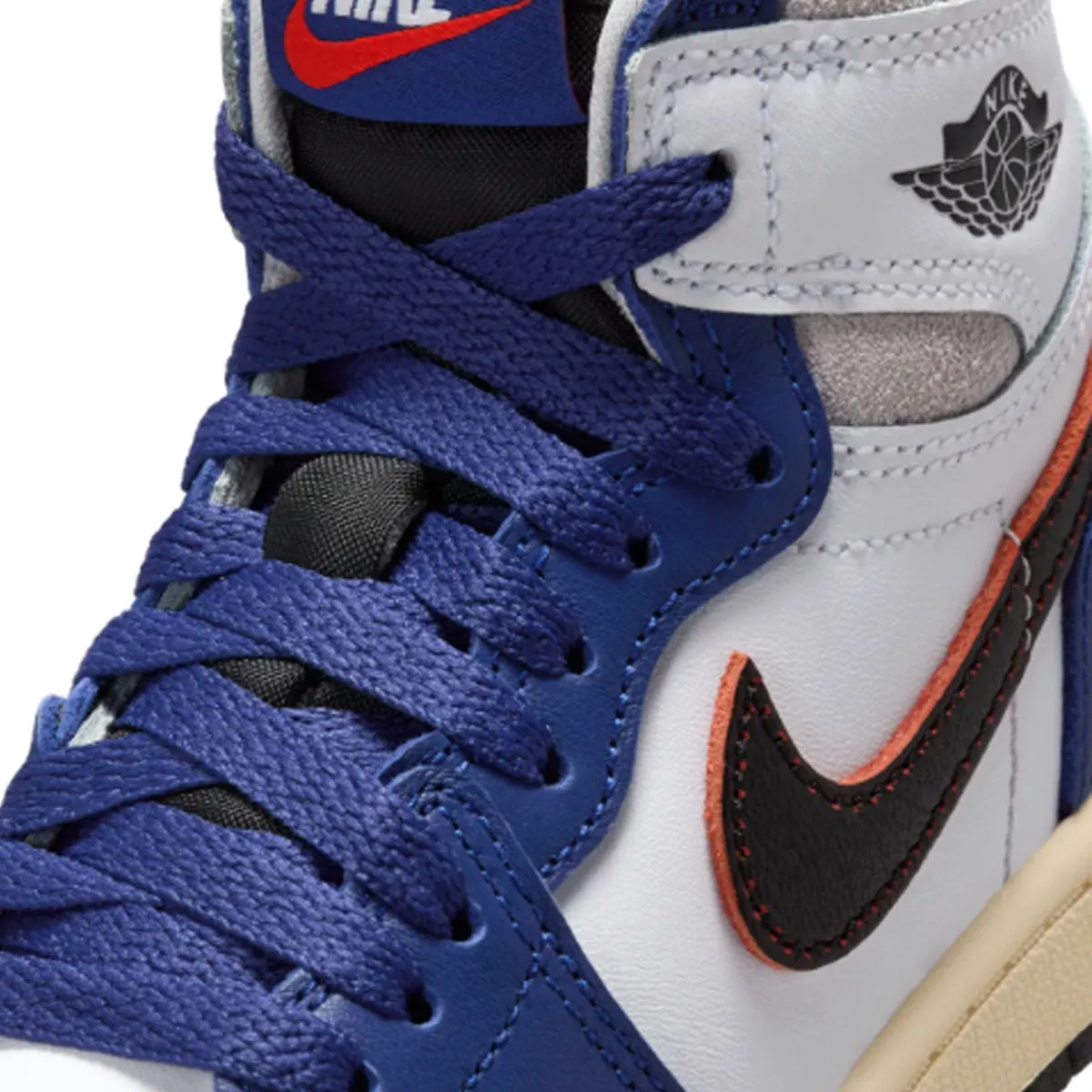 Kids Air Jordan 1 Retro High OG 'Rare Air Deep Royal Blue'