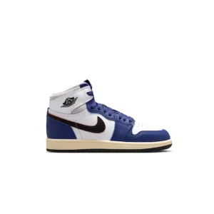 Kids Air Jordan 1 Retro High OG 'Rare Air Deep Royal Blue'