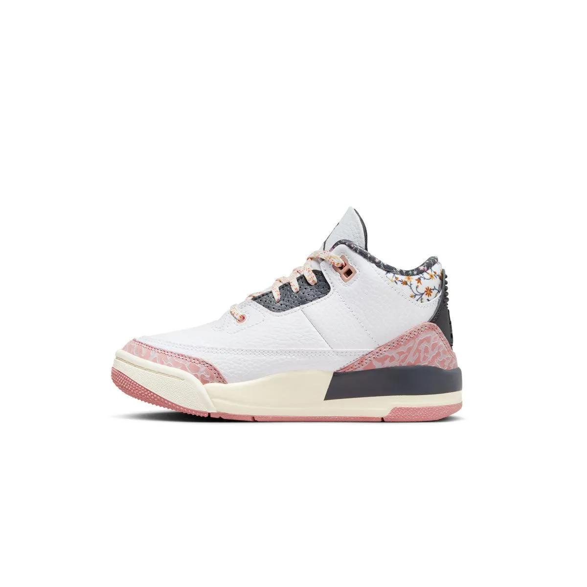 Kids Air Jordan 3 Retro 'Red Stardust'