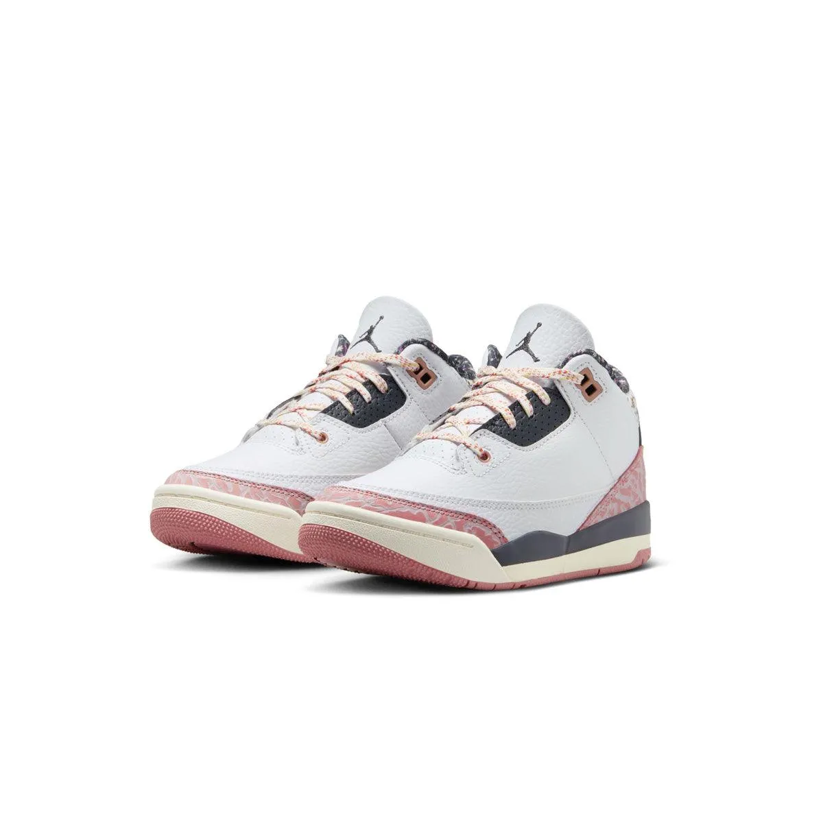 Kids Air Jordan 3 Retro 'Red Stardust'