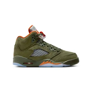 Kids Air Jordan 5 Retro 'Olive'