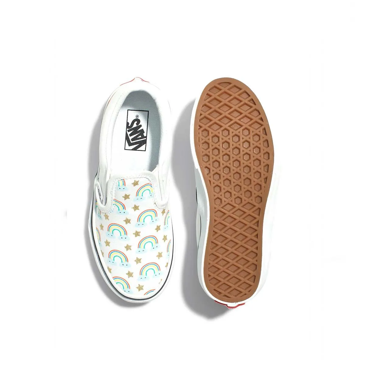 Kid's Classic Slip-On 'Rad Rainbow'